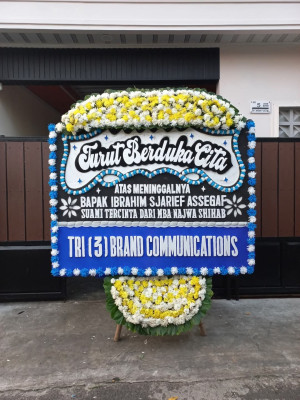 Papan Bunga Duka di Pisang